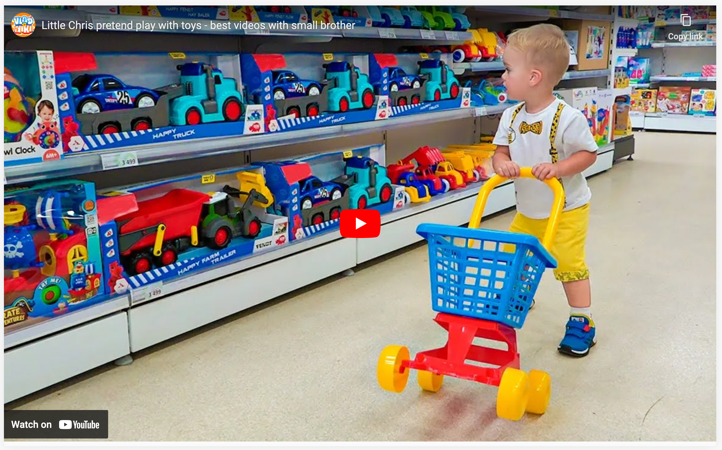 Youtube - Kids Toys & Games